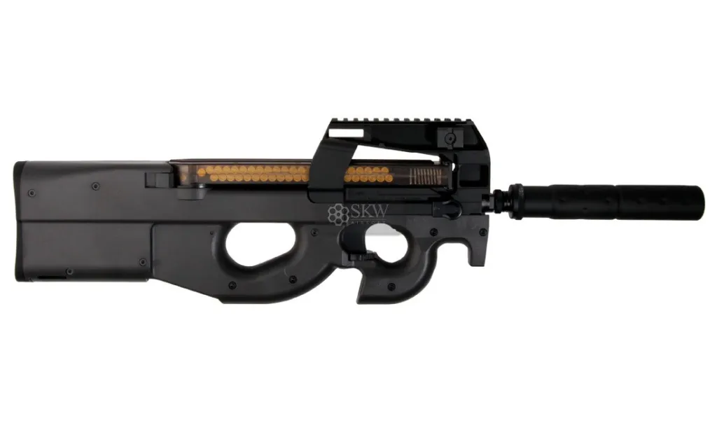Aeg P90 Triple Rail Silencer Marui-0