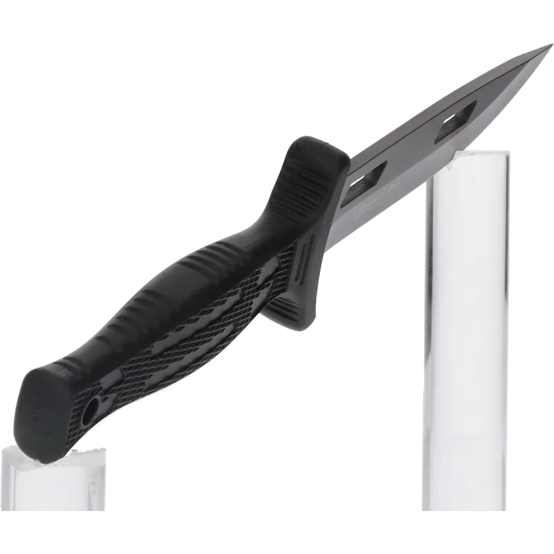 Couteau de botte K25. Revêtu noir. Lame 12.8 cm-469317