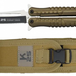 COUTEAU PAPILLON K25 COYOTE. LAME 10 CM-0
