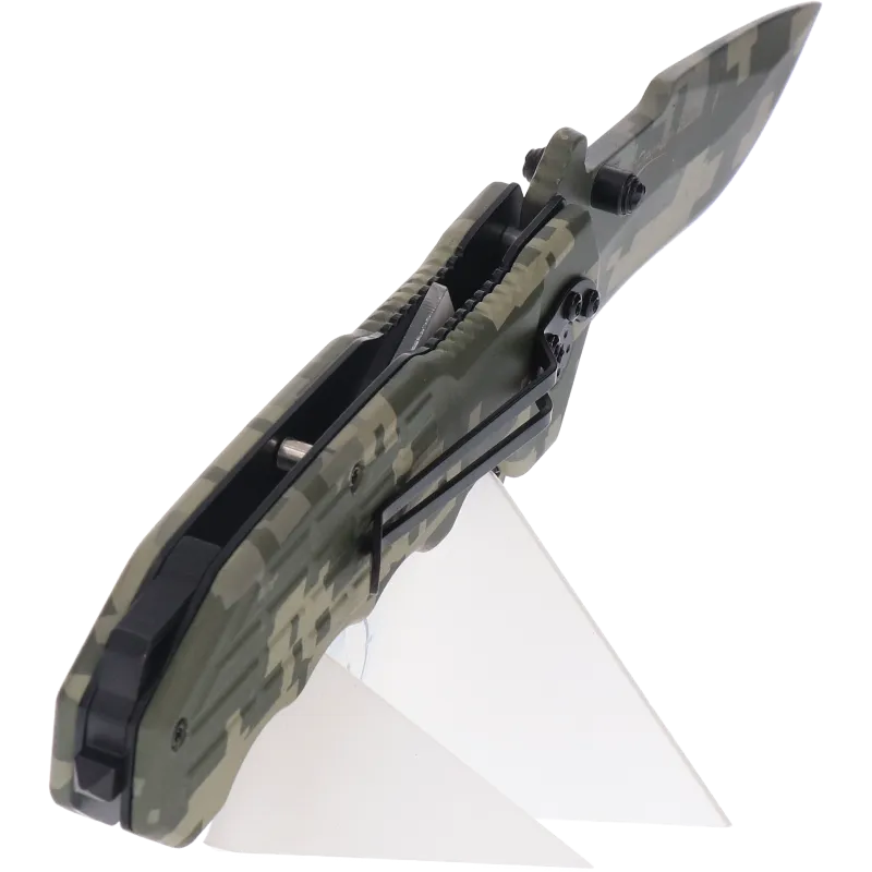 COUTEAU PLIANT K25 ACU, éTUI. LAME 9.3-469228