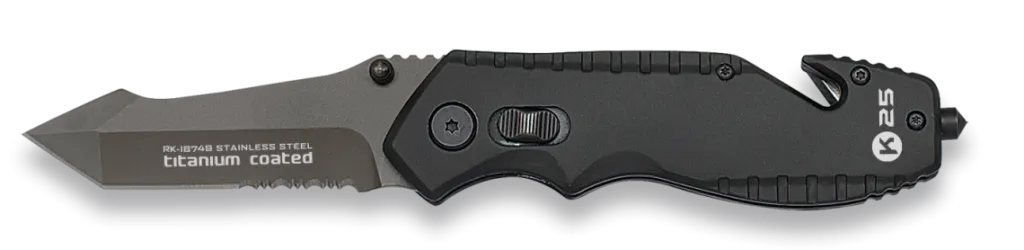 COUTEAU PLIANT K25.BRISE-VITRE TUNGSTèNE-0