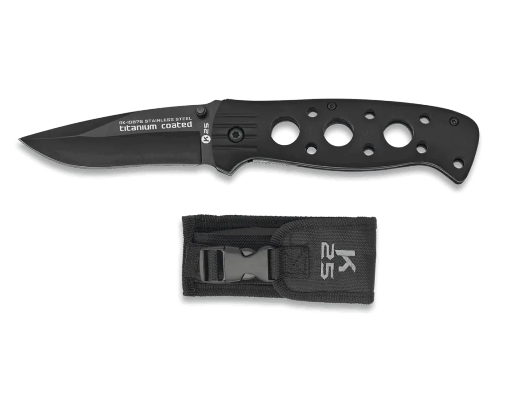 COUTEAU PLIANT K25 MANCHE ALUMINIUM-0