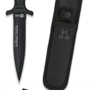 Poignard de botte K25 avec étui. Lame 12.1 cm-0