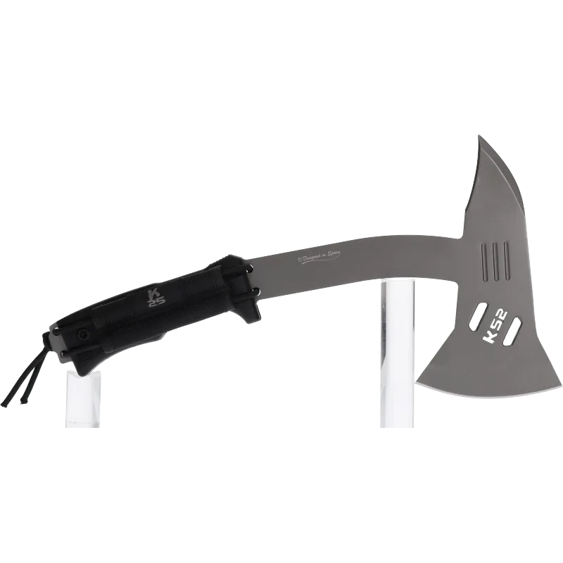 Hache noire K25. Total 31.5 cm-0
