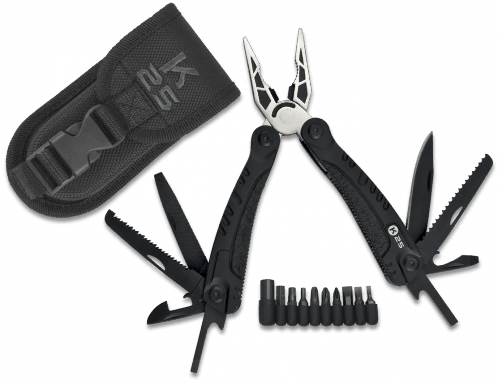PINCE TACTIQUES K25. TITANE.20 FONCTIONS-0