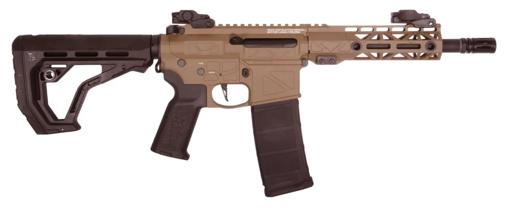 Réplique airsoft Delta Armory FREYA R15 R15 M-LOK 7" Half Tan-0