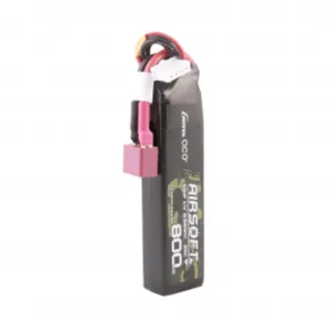 Batterie lipo 11.1V 800mah 25C 1 élément T-DEAN Genspow-0