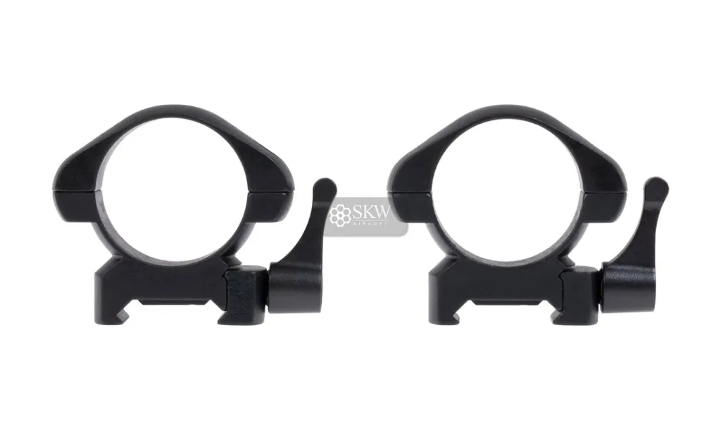 Anneaux Profil Moyen Avec Écrous 30Mm Acier Stinger-0