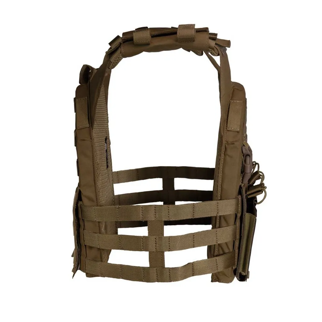 Gilet Porte-plaques Drake Mk3 Coyote - Corso Tactical -0