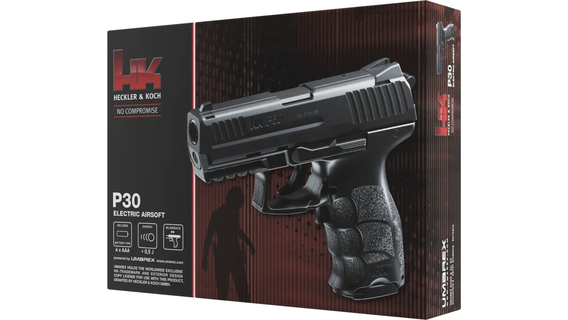 Pist Hk P30 Bbs 6Mm Electric Full Auto