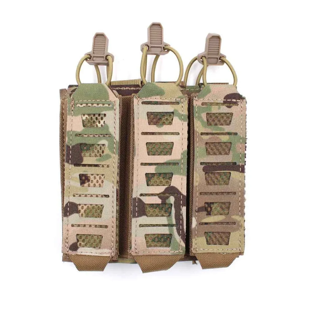 Poche porte-chargeurs triple MP5/MP7 Dagger Laser Multicam - Corso Tactical -0