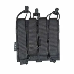 Poche Porte-chargeurs Triple Mp5/Mp7 Dagger Laser Noir - Corso Tactical -0