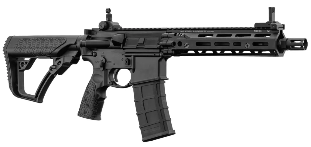 Réplique GBBR MK18 Daniel Défense Ris III 10.3" Golden Eagle Noir-469659