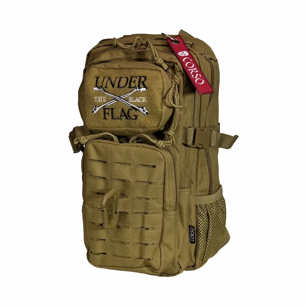 Sac À Dos Tactique Rogue Assault - 14L - Corso Tactical Coyote-0