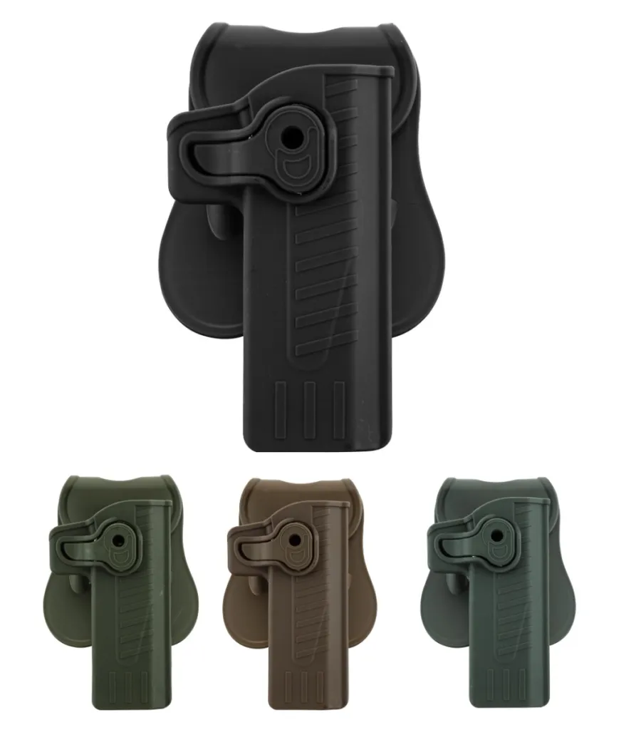 Holster rigide Quick Release pour Hi-Capa Droitier Noir-0