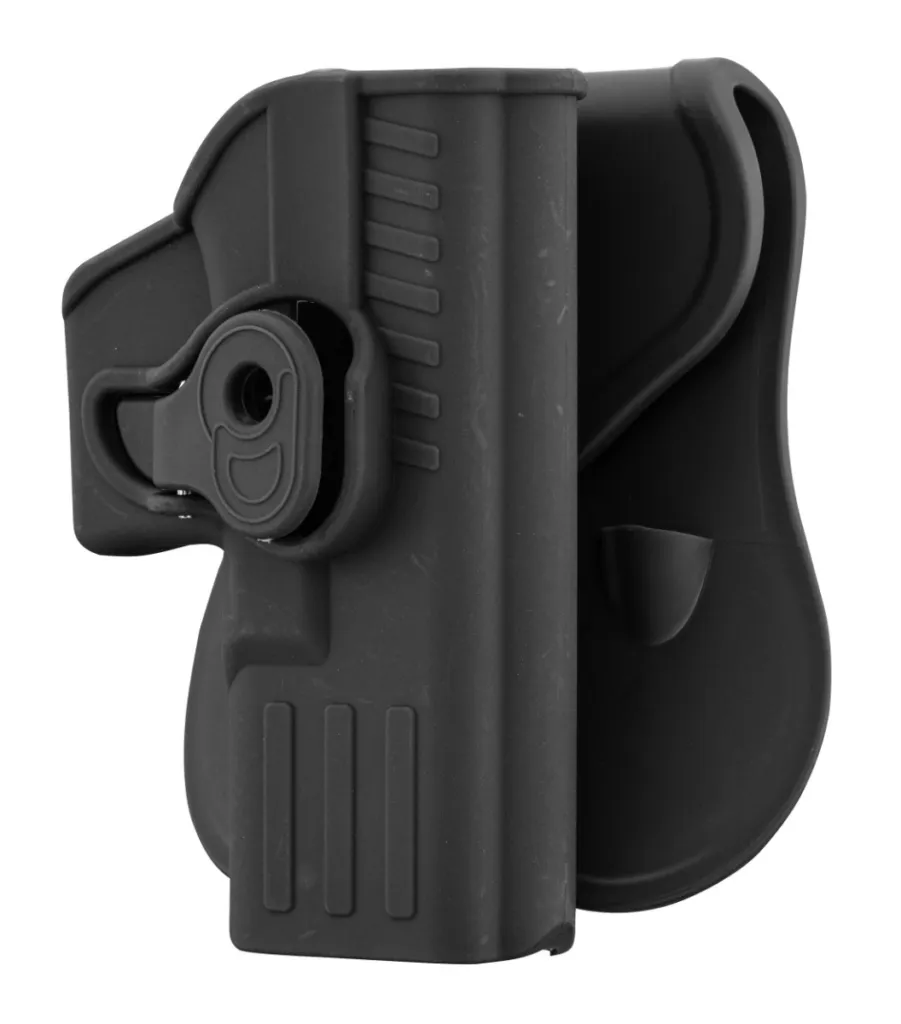 Holster rigide Quick Release pour pistolet type Glock 17 Droitier Noir -0