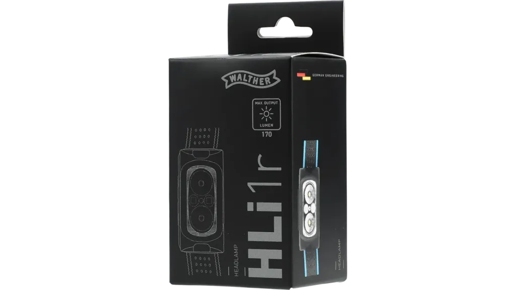 Lampe Frontale Walther Hli1R Rechargeable 170 Lumens-0