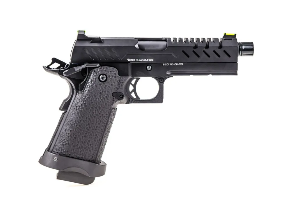 Réplique GBB gaz Hi-Capa 4.3 Noir / Noir 0,9J-0