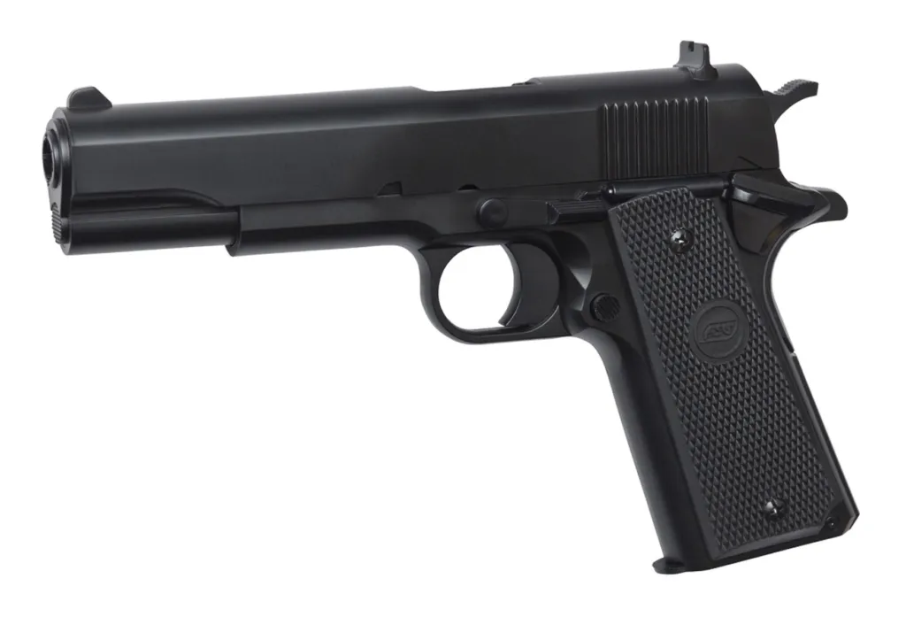 Réplique STI M1911 Noir 0,5 j ressort 6 mm-0