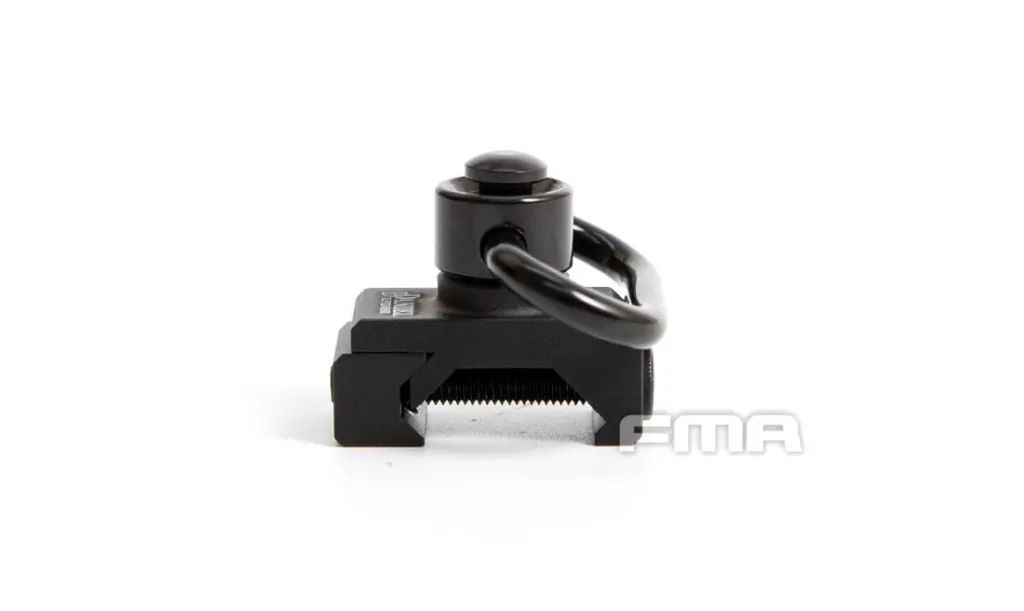 Anneau Sangle Rail Qd Noir-0
