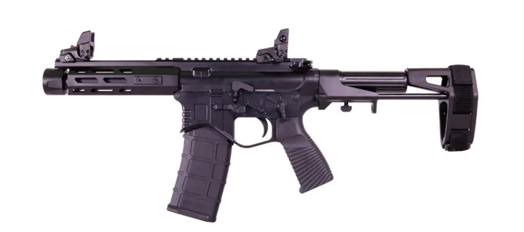 Golden Eagle PDW GBBR airsoft 6.5'' noir-0