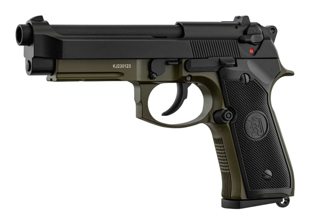 Pistolet Airsoft KJ Works M9A1 Full Métal Gaz ODG 6mm-0