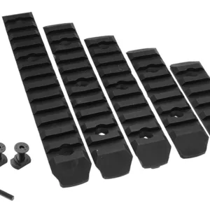 Set De 6 Rails M-lock Noir Nylon Bo Manufacture-0