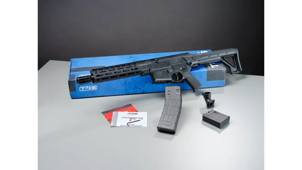 Pack Prêt à Tirer T4E Tc68 Cal 68 Full Auto - 16 J (100 Billes Et 1 Co2 88G)-0