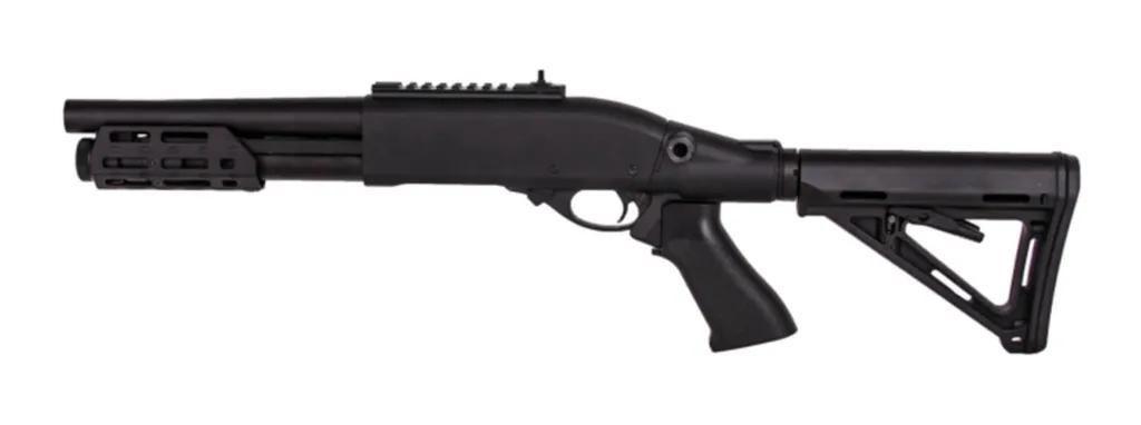 Réplique Fusil à Pompe M870 avec crosse Golden Eagle à Gaz-0