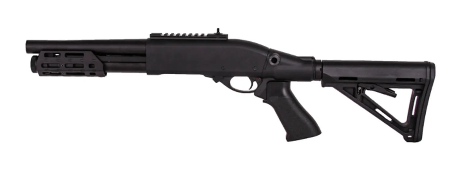 Réplique Fusil à Pompe M870 avec crosse Golden Eagle à Gaz-0