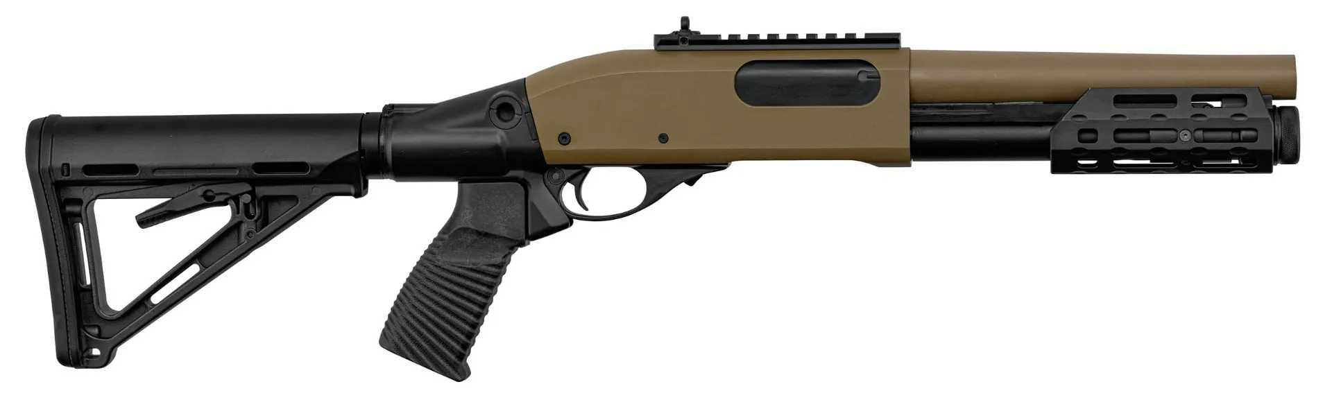 Réplique Fusil à Pompe M870 avec crosse Golden Eagle à Gaz-470906