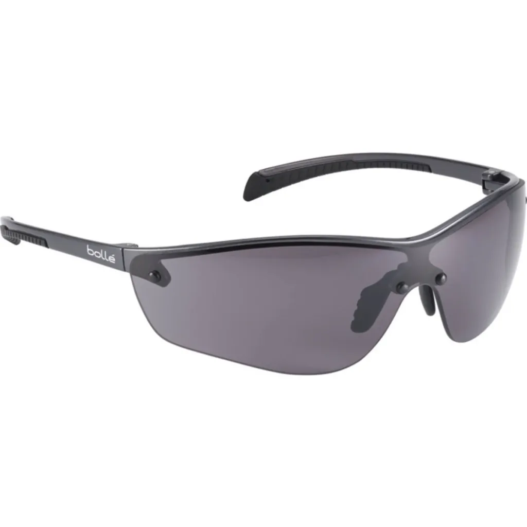 Lunettes de protection BOLLE Silium+ verres fumés noir-0