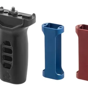Grip Super slim M-LOK avec inserts rouge et bleu-0