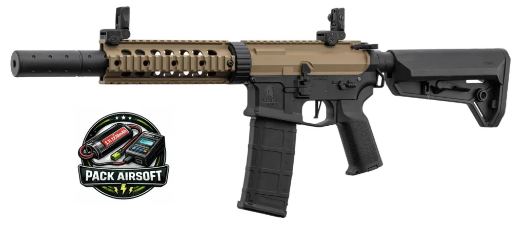 Réplique AEG LT-15 GEN2 M4 SD pack complet Dual Ton-0