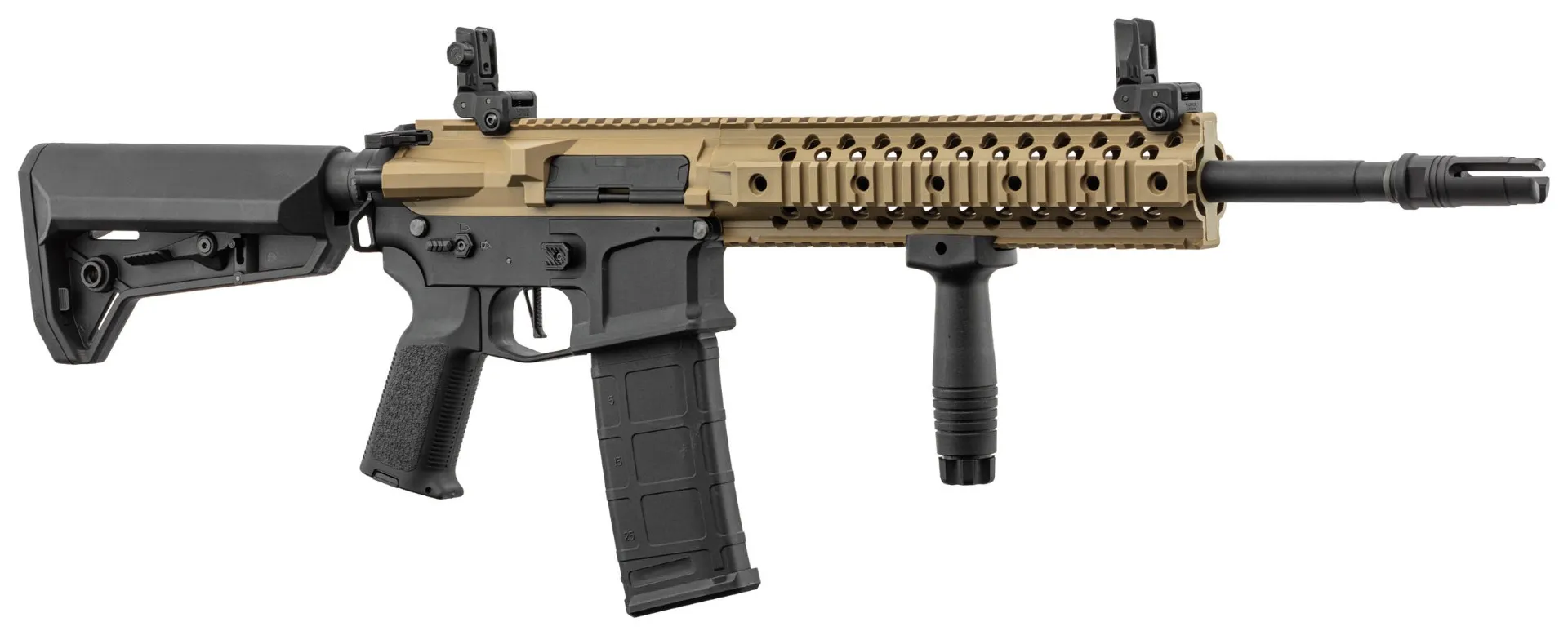 Pack Airsoft AEG LT-12 GEN2 M4 NSR complet Dual Ton-471321