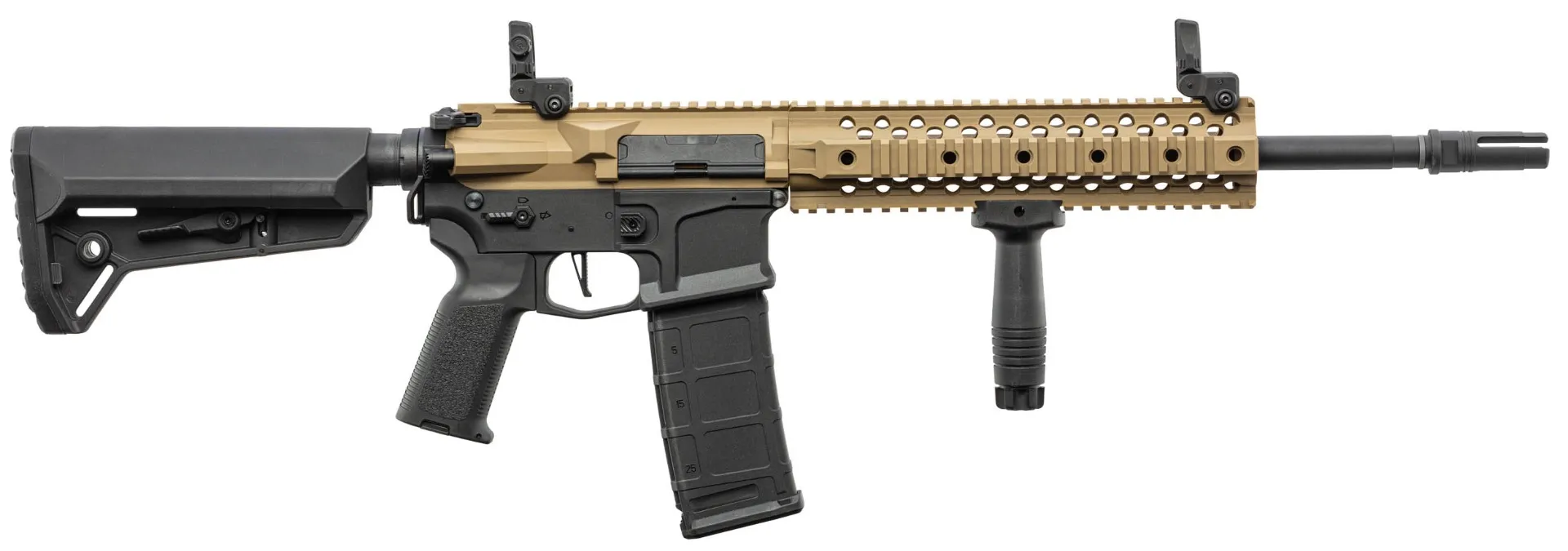 Pack Airsoft AEG LT-12 GEN2 M4 NSR complet Dual Ton-471322