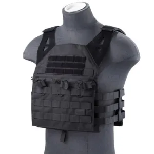Veste type JPC Molle à retention noire-0