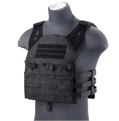 Veste type JPC Molle à retention noire-0