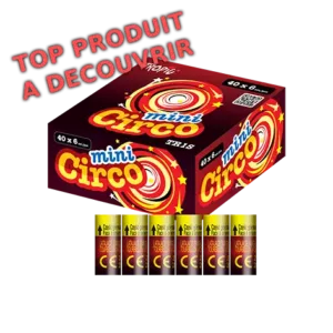 paquet de 5 mini Circo - Mini Fusées-0
