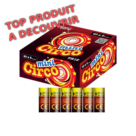 paquet de 5 mini Circo - Mini Fusées-0