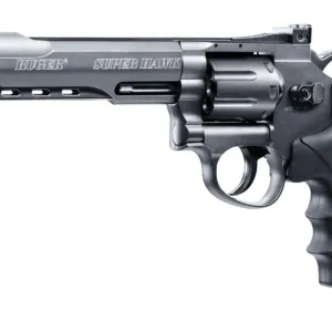 Revolver Airsoft Ruger 6 Pouce super Hawk Noir-0