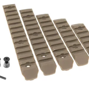 Set de 6 Rails Keymod nylon BO Manufacture Tan-0
