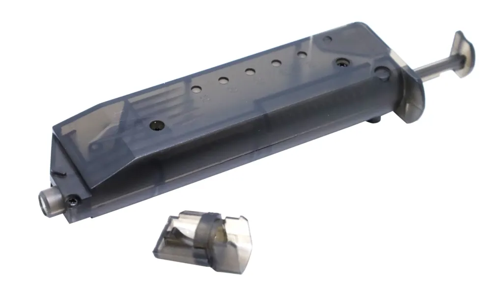 Speedloader / Chargeur rapide 100 billes noires-0