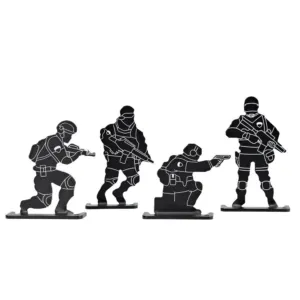 Cible Métallique Soldats Armurerie Delta-0