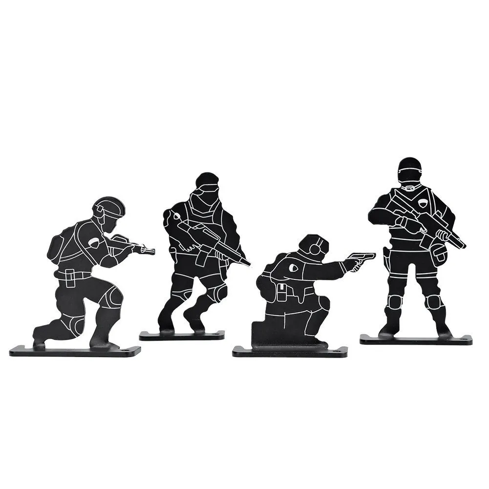 Cible Métallique Soldats Armurerie Delta-0