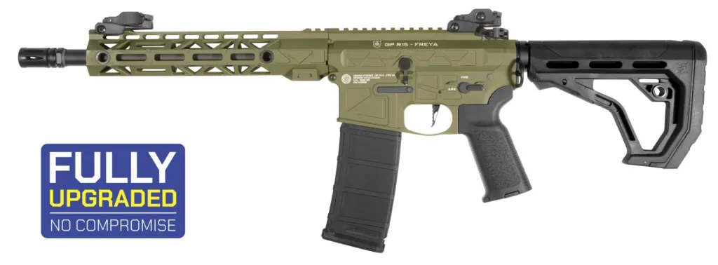 Réplique airsoft Delta Armory FREYA R15 M-LOK 10" Olive-0
