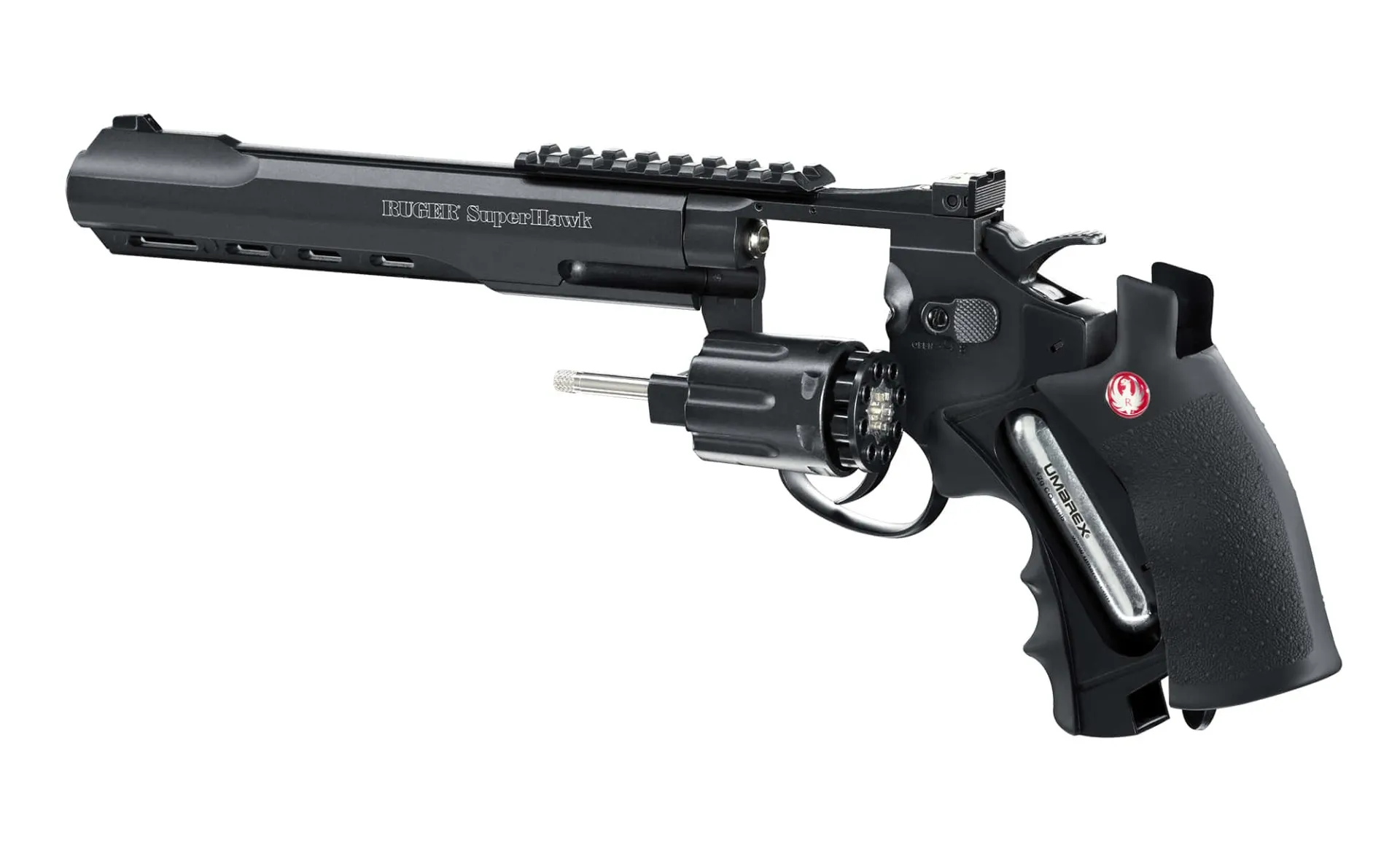 Réplique revolver Super Hawk 8 Pouces CO2 Noir-471944