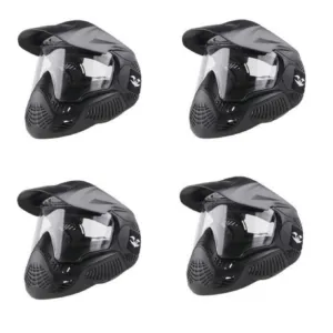 Pack 6 Masques paintball Valken Mi-3 single Noir-0