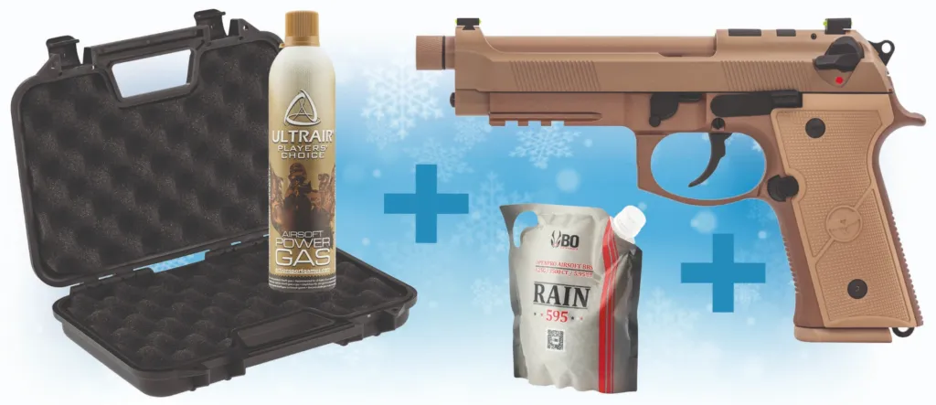 Pack De Noel R9-4 Tan Raven + Billes + Gaz + Mallette-0