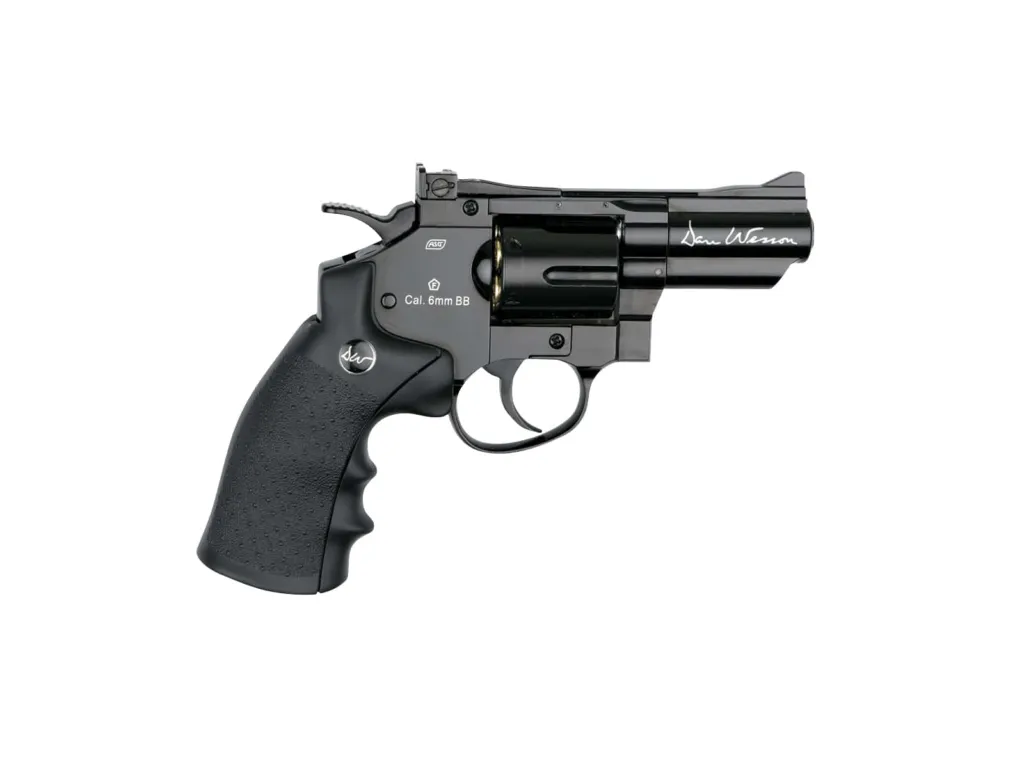 Revolver Dan Wesson 2.5" Noir Full Metal CO2 GNB ASG
